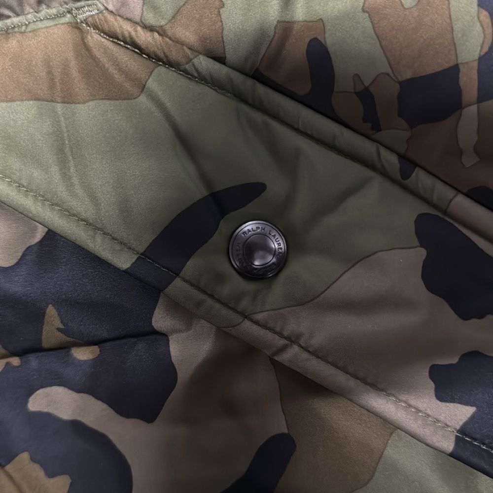 Polo by Ralph Lauren Green Camouflage Puffer Jacket - Picture 5 of 12